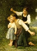 Elizabeth Gardner Bouguereau In The Woods oil painting artist